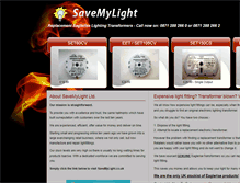 Tablet Screenshot of eaglerisetransformers.com